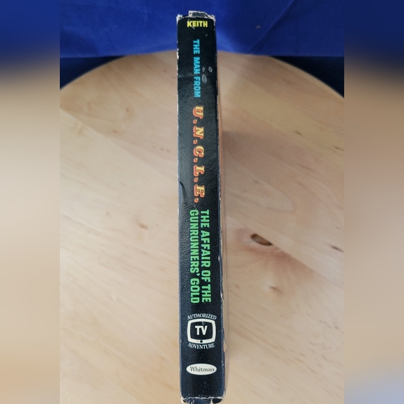 VINTAGE 1967 Man From U.N.C.L.E The Affair Of Gunrunner's Gold HC Whitman - Picture 2 of 14